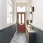 Northcote House | Hallway terracotta door | Interior Designers
